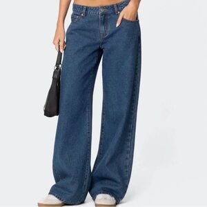 Raelynn Washed Low Rise Jeans